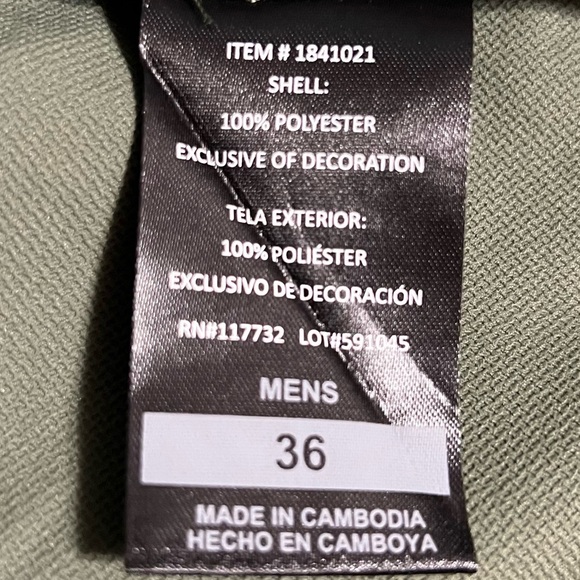 Gerry Tech Short 36 Green Stretch UV Protection Multi-Pocketed Outdoors NWT - Picture 11 of 12